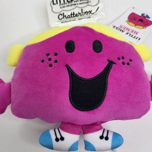 Little‎ Miss Memes Chatterbox Pink 6-inch Soft Plush Toy 3+ Happy Face Gift